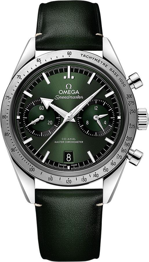 Omega Speedmaster Manual Winding Green Mens Watch 33212415110001 