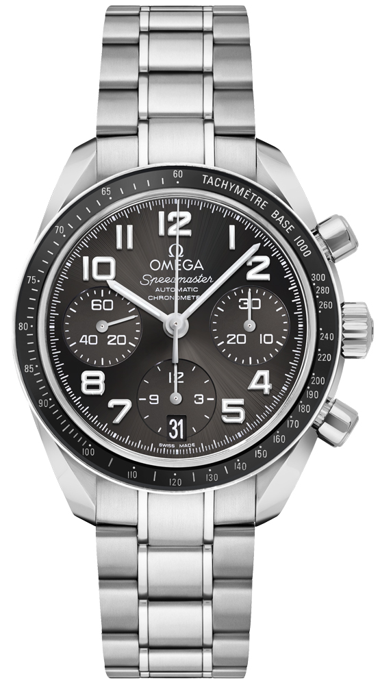 Omega Speedmaster Self winding Automatic Chronometer Grey Ladies Watch 32430384006001 