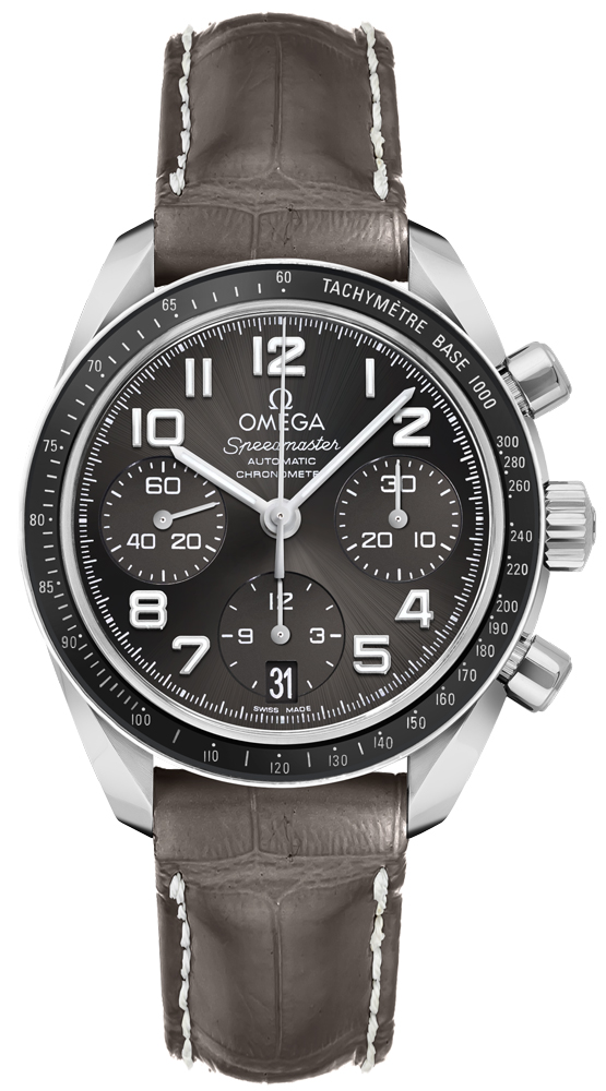 Omega Speedmaster Self winding Automatic Chronometer Grey Ladies Watch 32433384006001 
