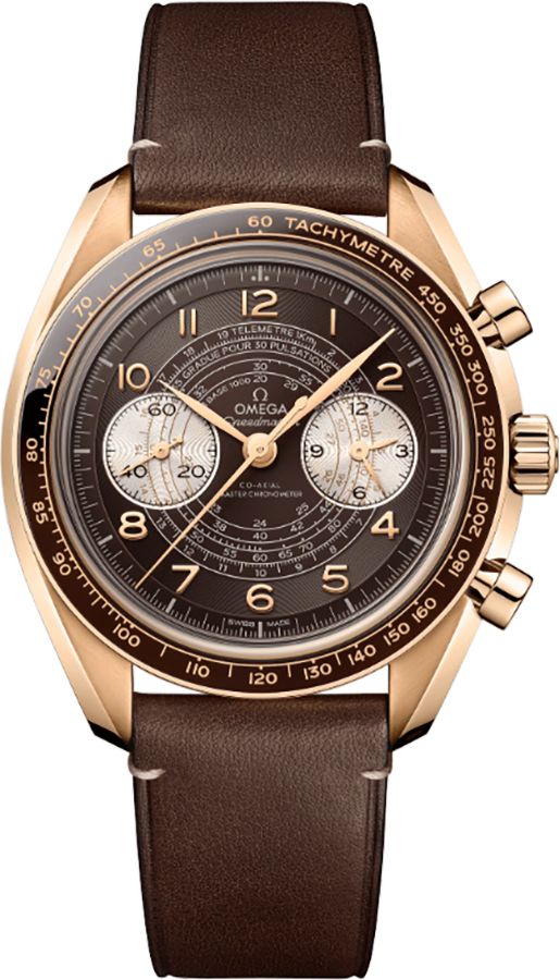 Omega Speedmaster Manual Winding Brown Mens Watch 32992435110001 