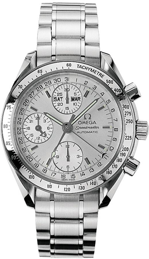 Omega Speedmaster Self Winding Automatic Silver Mens Watch 35233000 