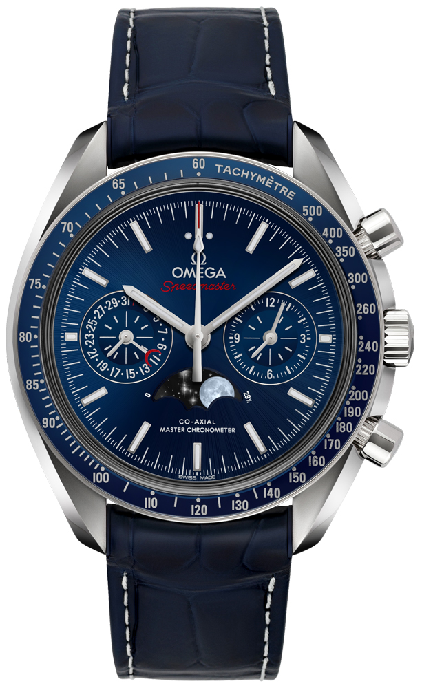Omega Speedmaster Self winding Automatic Blue Mens Watch 30433445203001 