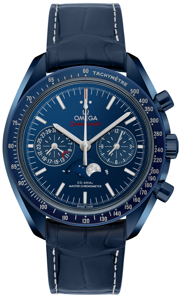 Omega Speedmaster Self winding Automatic Blue Mens Watch 30493445203001 