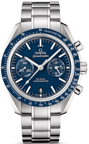 Omega Speedmaster Self winding Automatic Chronometer Blue Watch 31190445103001 