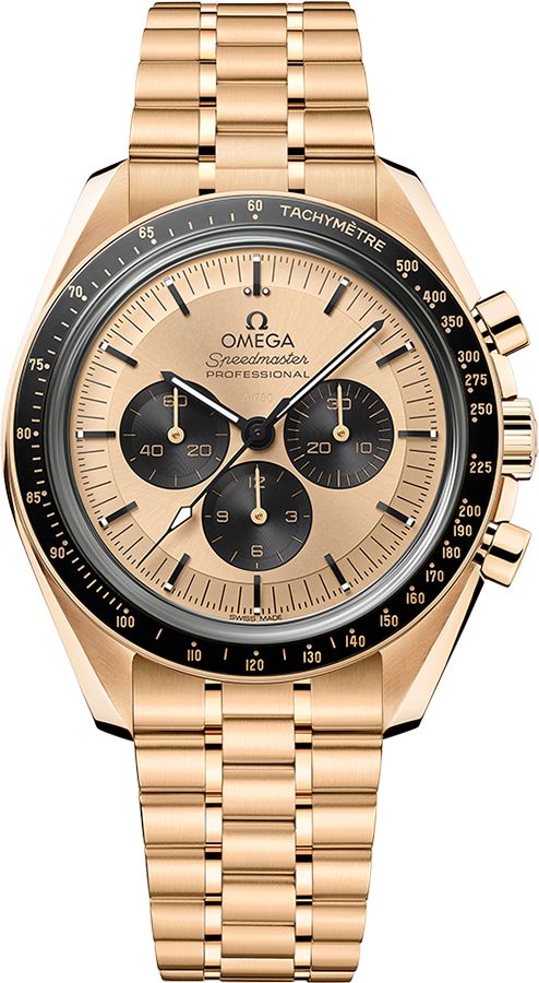 Omega Speedmaster Manual Winding Yellow Mens Watch 31060425099002 