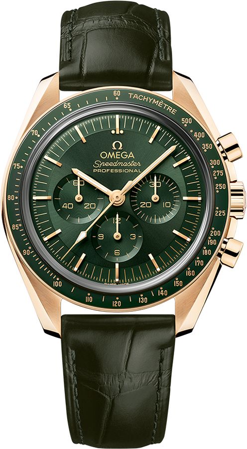 Omega Speedmaster Manual Winding Green Mens Watch 31063425010001 