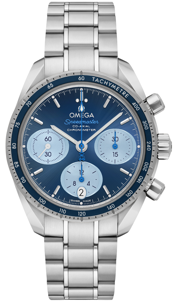 Omega Speedmaster Self winding Automatic Blue Mens Watch 32430385003002 