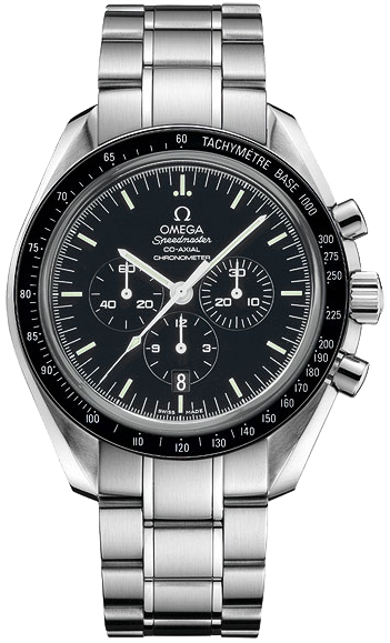 Omega Speedmaster Self winding Automatic Chronometer Black Mens Watch 31130445001002 