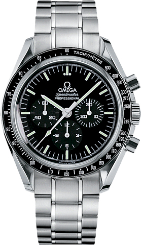 Omega Speedmaster Manual Winding Black Mens Watch 35705000 