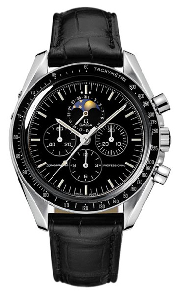 Omega Speedmaster Manual Winding Black Mens Watch 38765031 