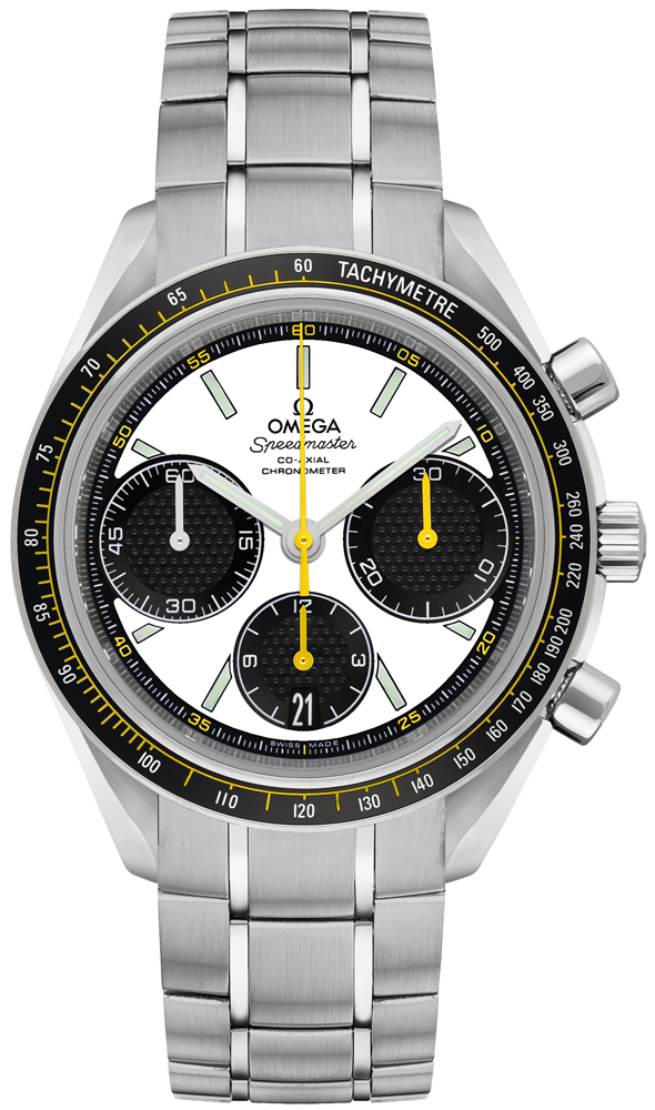Omega Speedmaster Self winding Automatic Chronometer White Mens Watch 32630405004001 