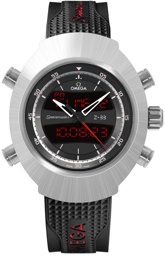 Omega Speedmaster Battery Operated Quartz Black Mens Watch 32592437901001 