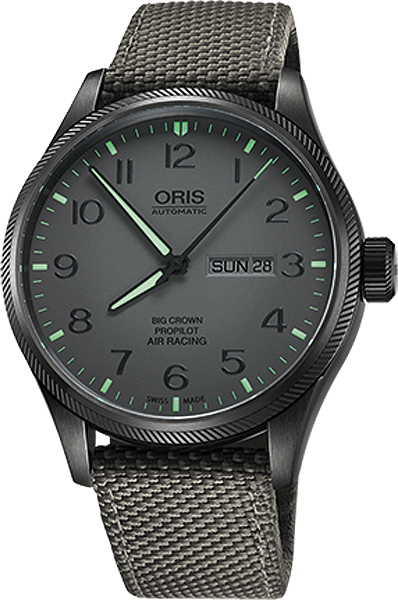 Oris Aviation Self winding Automatic Grey Watch 73576984783FS 