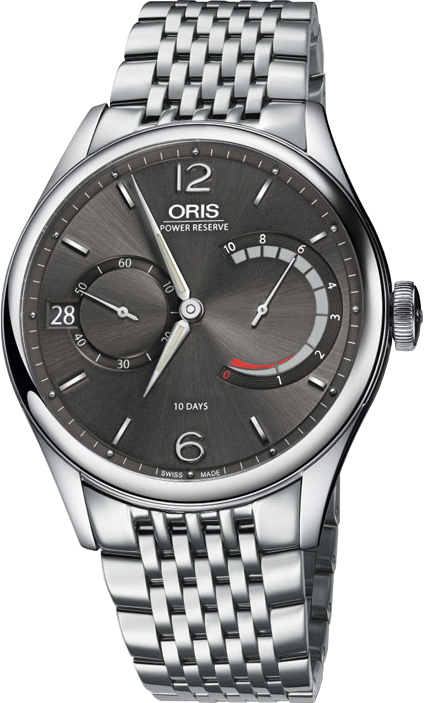 Oris Culture Manual Winding Silver Mens Watch 11177004063MB 