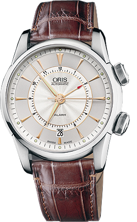 Oris Culture Self winding Automatic Silver Mens Watch 90876074051LS 