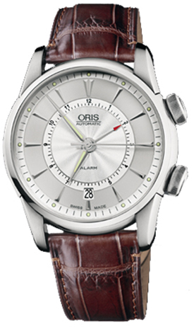 Oris Culture Self winding Automatic Silver Mens Watch 90876074091LS 
