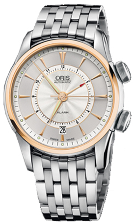 Oris Culture Self winding Automatic Silver Mens Watch 90876076351MB 