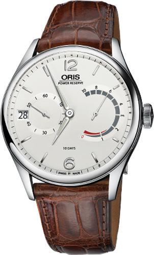 Oris Culture Manual Winding Silver Mens Watch 11177004031LS 