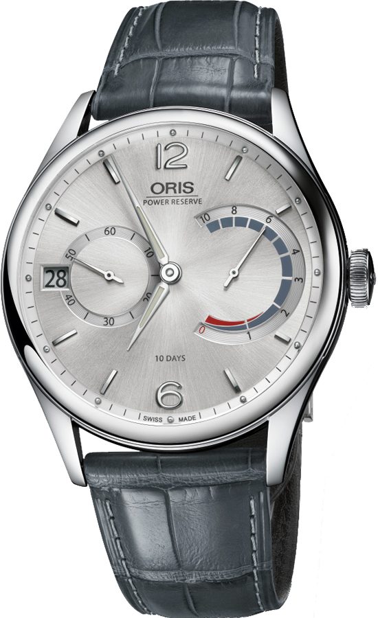 Oris Culture Manual Winding Silver Mens Watch 11177004061LS 