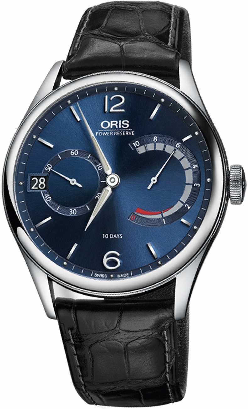 Oris Culture Manual Winding Blue Mens Watch 11177004065LS 