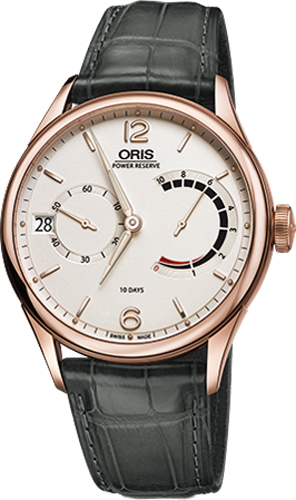 Oris Culture Manual Winding White Mens Watch 11177006061LS-GRAY 