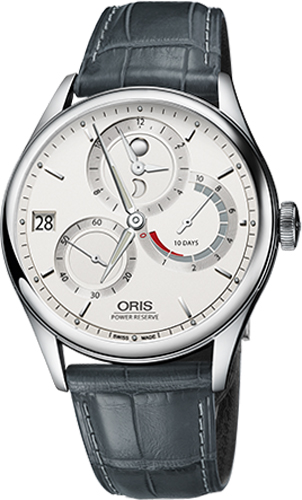 Oris Culture Manual Winding Silver Mens Watch 11277264051LS-GRAY 