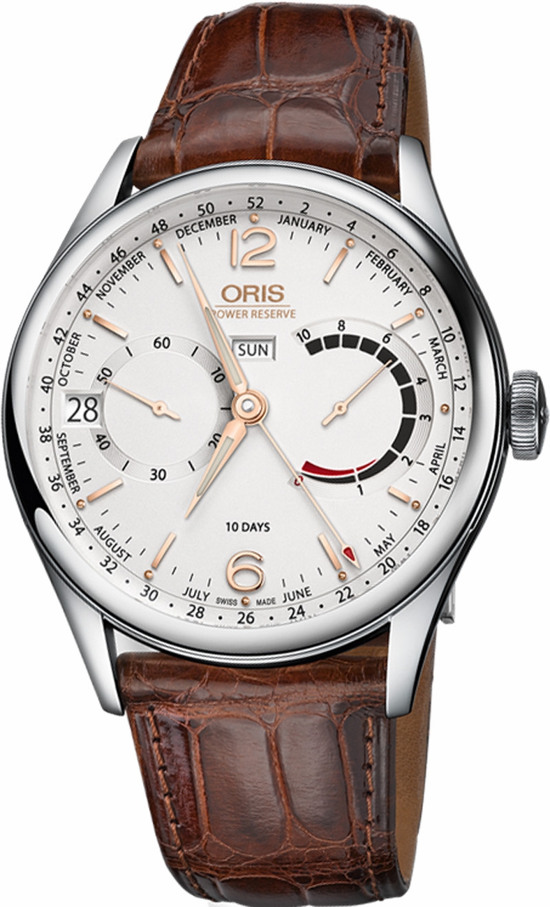 Oris Culture Manual Winding Silver Mens Watch 11377384031LS 