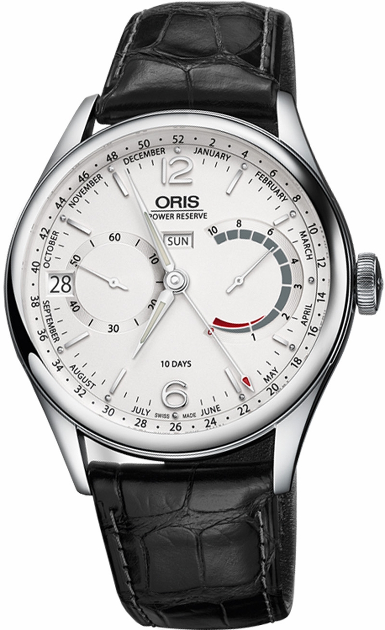 Oris Culture Manual Winding Silver Mens Watch 11377384061LS 