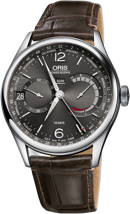 Oris Culture Manual Winding Grey Mens Watch 11377384063LS 