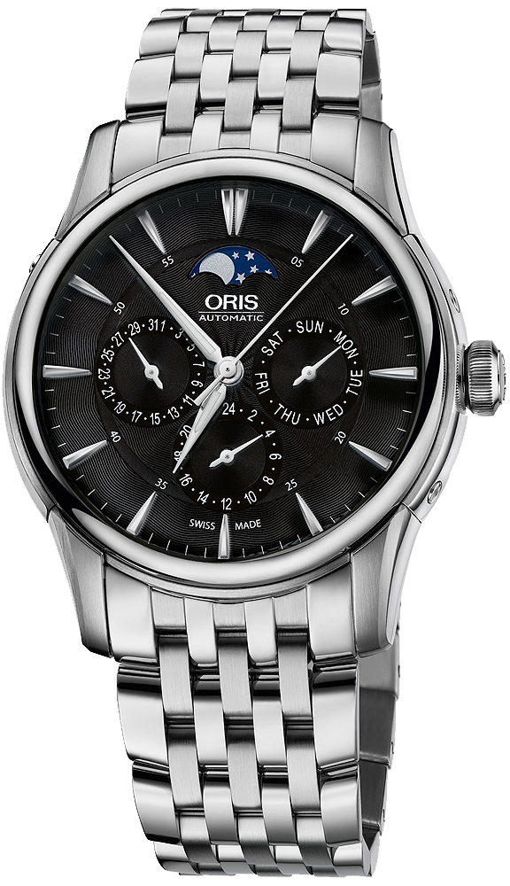 Oris Culture Self winding Automatic Silver Mens Watch 78177034054MB 