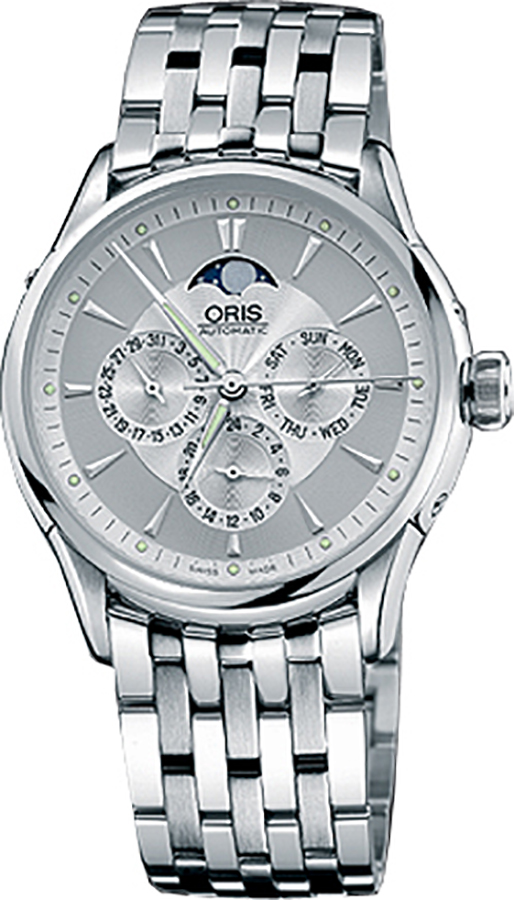 Oris Culture Self winding Automatic Silver Mens Watch 58175924051MB 