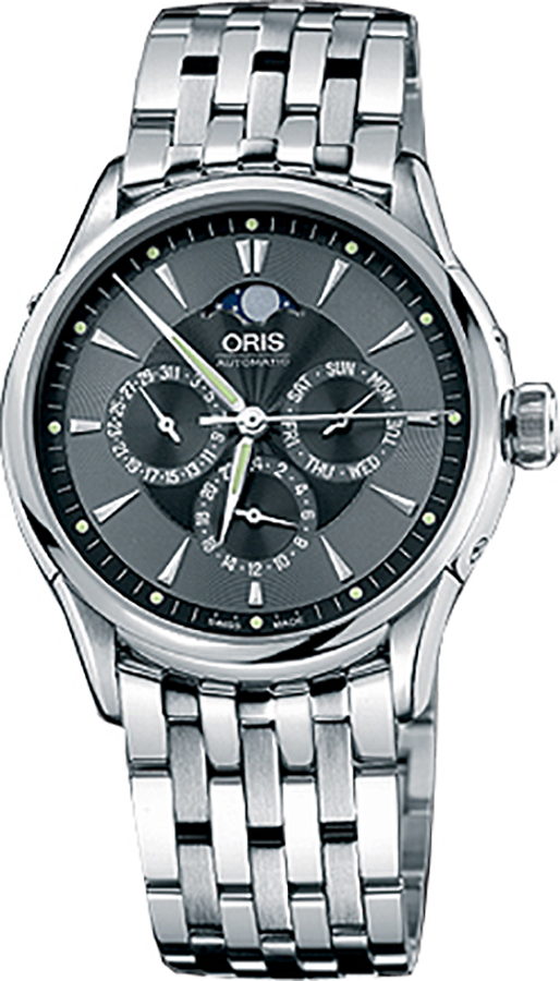 Oris Culture Self winding Automatic Silver Mens Watch 58175924054MB 