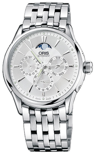 Oris Culture Self winding Automatic Silver Grey Mens Watch 58175924091MB 