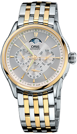 Oris Culture Self winding Automatic Silver Mens Watch 58175924351MB 