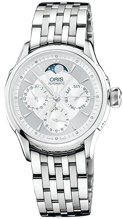 Oris Culture Self winding Automatic Silver Mens Watch 58176064051MB 