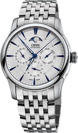 Oris Culture Self winding Automatic Silver Mens Watch 78177034031MB 