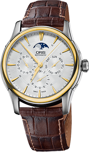 Oris Culture Self winding Automatic Silver Mens Watch 78177034351LS 