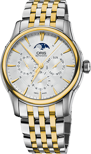 Oris Culture Self winding Automatic Silver Mens Watch 78177034351MB 