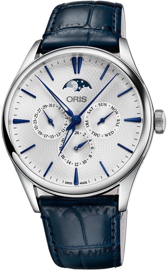 Oris Culture Self winding Automatic Silver Mens Watch 78177294051LS 