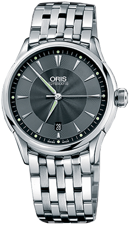 Oris Culture Self winding Automatic Silver Watch 73375914054MB 