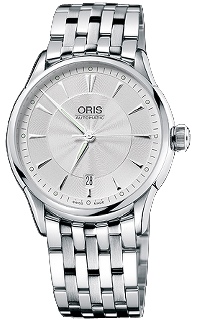 Oris Culture Self winding Automatic Black Watch 73375914091MB 