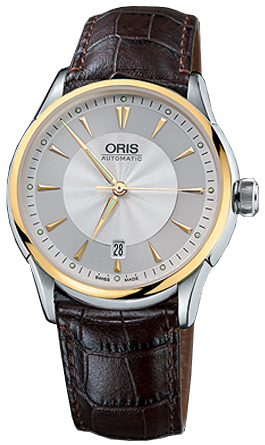 Oris Artelier Date 73375914351LS 
