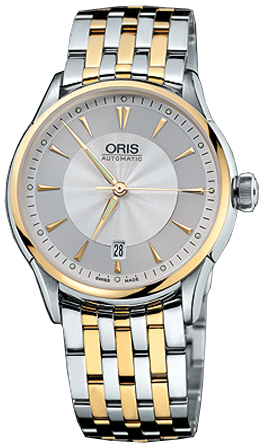 Oris Culture Self winding Automatic Silver Watch 73375914351MB 