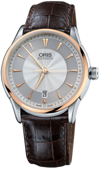 Oris Culture Self winding Automatic Black Mens Watch 73375916351LS 