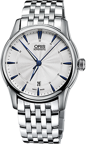 Oris Culture Self winding Automatic Silver Mens Watch 73376704031MB 