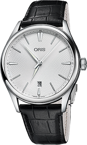 Oris Culture Self winding Automatic Silver Mens Watch 73377214051LS 