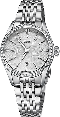 Oris Culture Self winding Automatic Silver Watch 56177224951MB 