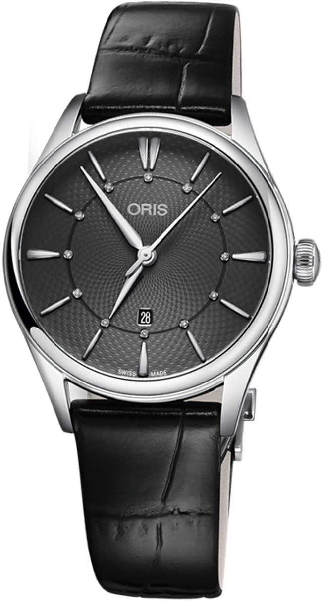 Oris Culture Self winding Automatic Silver Ladies Watch 56177244053LS 