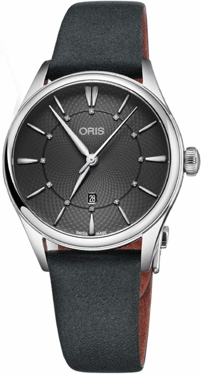 Oris Culture Self winding Automatic Silver Ladies Watch 56177244053LS-BLACK 