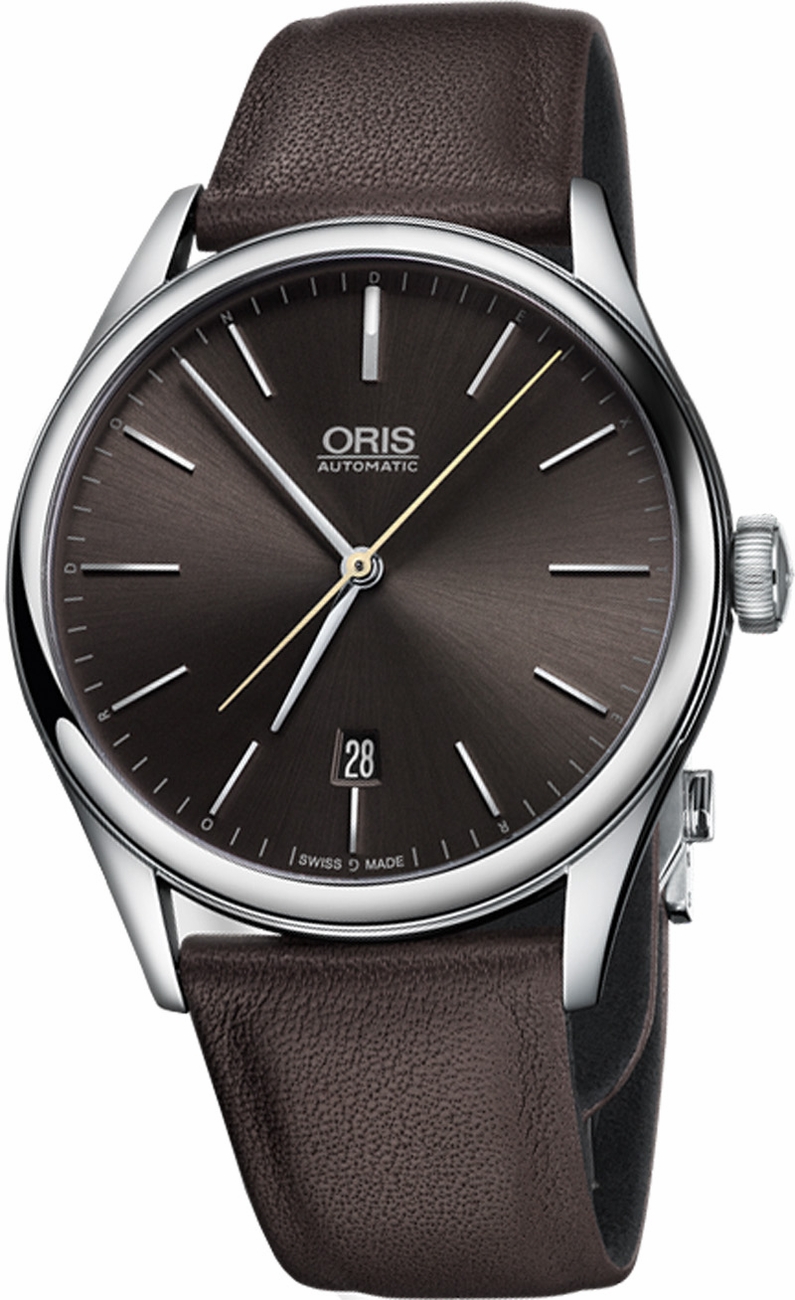 Oris Culture Self winding Automatic Silver Mens Watch 73377214083LS 